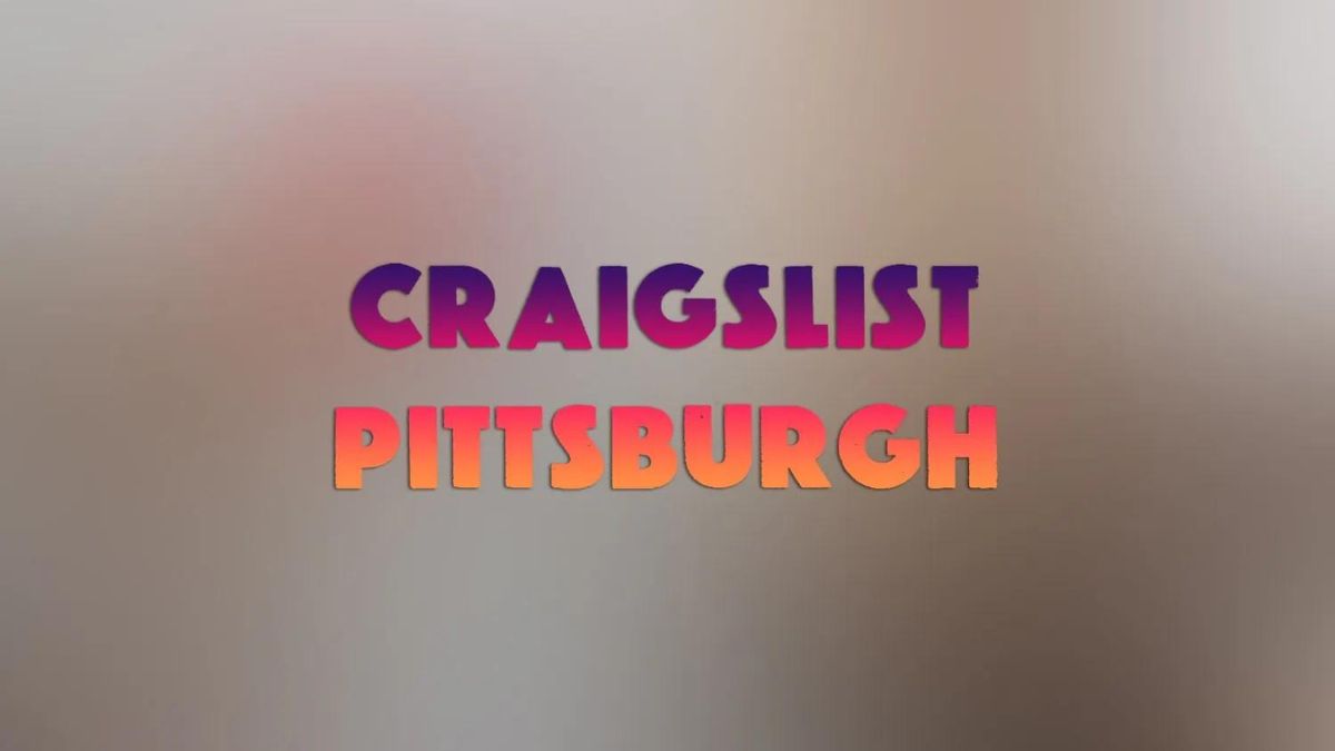 Craigslist Pittsburgh