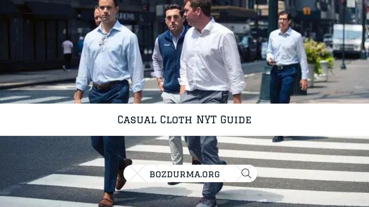 casual cloth nyt
